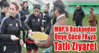 MHP’li Başkandan Ünye Gücü FK ’ya Tatlı Ziyaret