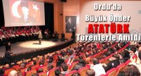 Ordu’da Büyük Önder Atatürk Törenlerle Anıldı